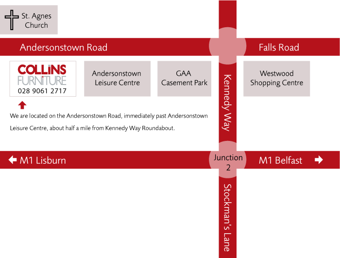 Belfast Furniture Location